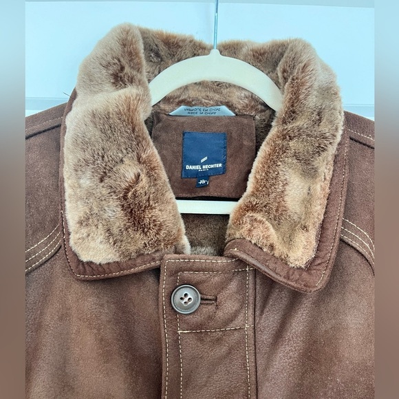 Daniel Hechter Faux Suede Coat - Picture 4 of 7